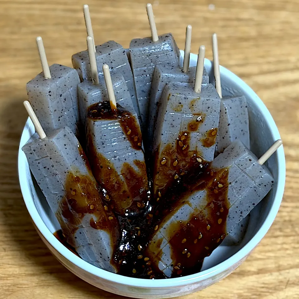 ☆こんにゃくの味噌田楽|まぁたんさん