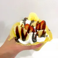 いちご🍓バナナ🍌クレープ💕|м☪︎*｡꙳さん