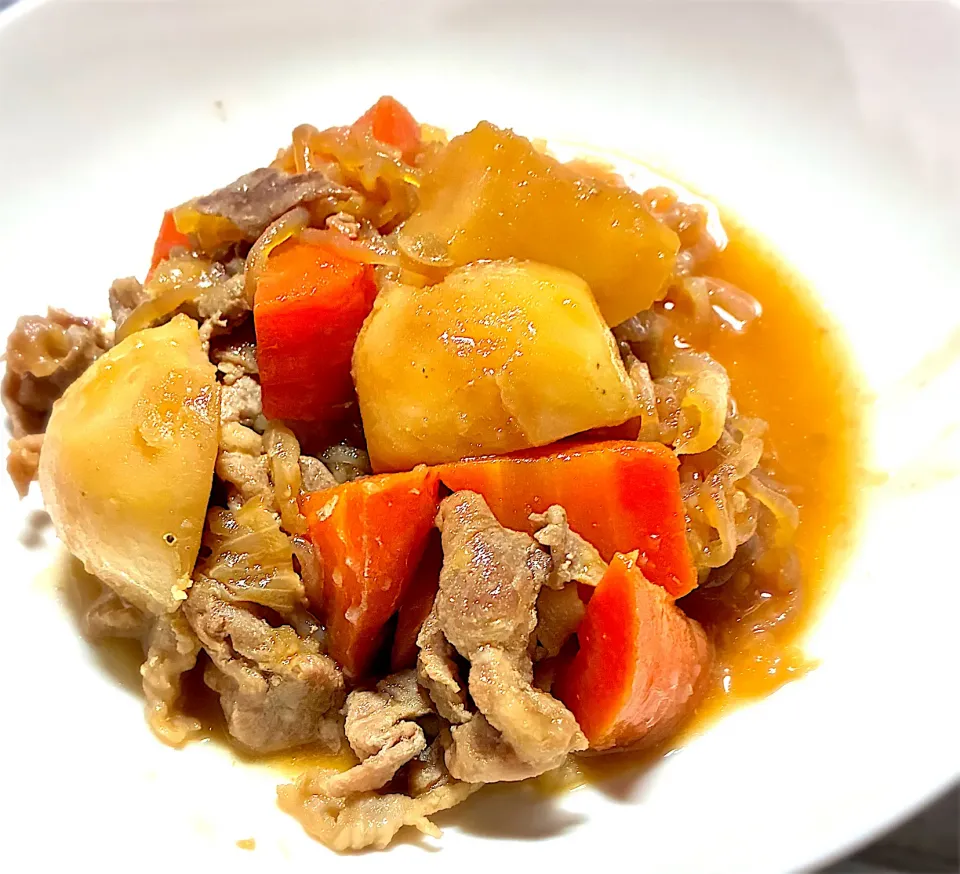 今夜は、無水肉じゃがを頂きました😊👍🎵|ギムレットさん