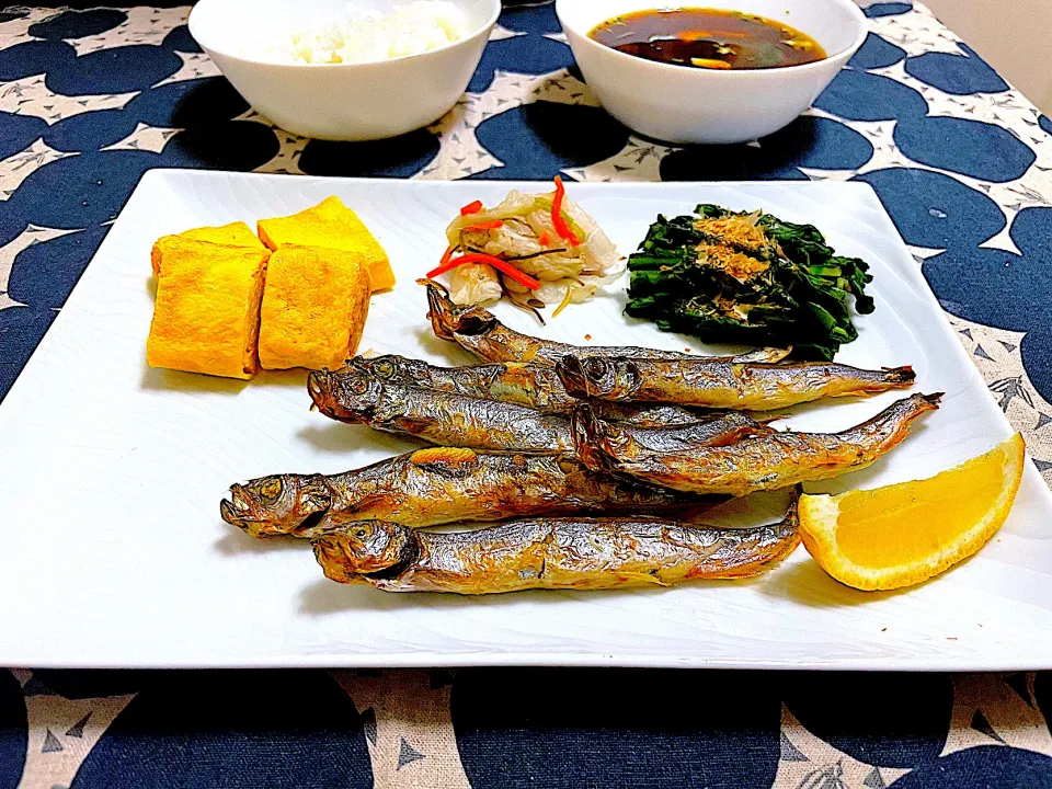 ししゃも焼き|ももさん