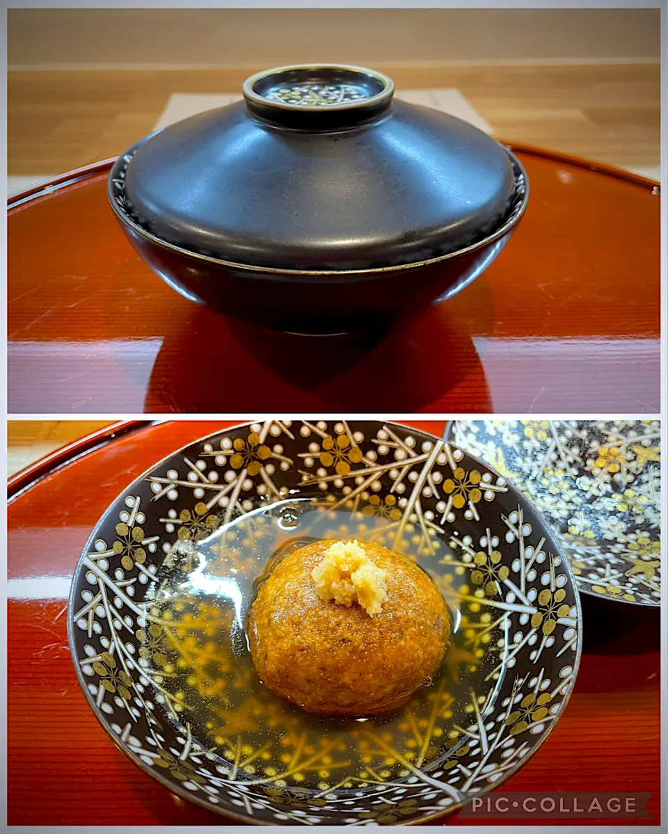 合肴　蓮饅頭あんかけ|こいちさん