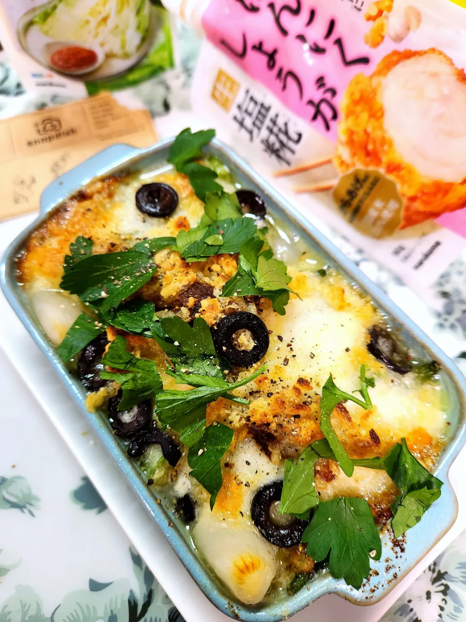 @きなこさんの料理 🔷🥑アボカドと🇮🇹🧀ポンティコルヴォのグラタン🔷|@きなこさん