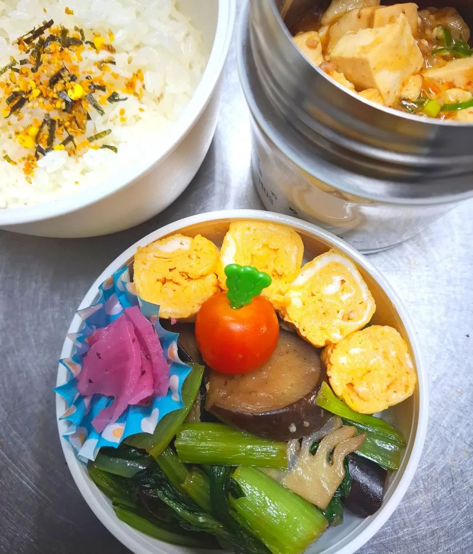 [ ˶˙˘˙˶ ]麻婆豆腐弁当…|ゆきさんさん
