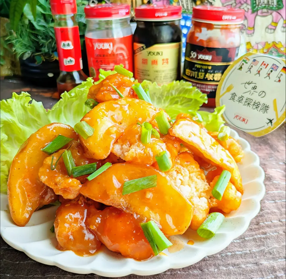 🌏『世界の食卓探検の旅』🇨🇳中国料理
【🇨🇳鶏とポテトのチリソース】|ayaさん