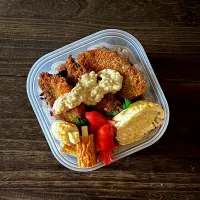 アジフライのり弁|mihooobuuさん