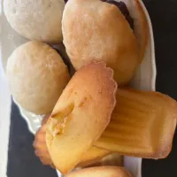 米粉あんぱんと米粉マドレーヌ| まゆさん