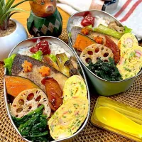 ブリの照り焼きと卵焼き弁当🍙|ラゴさん。さん