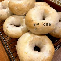 柚子・くるみベーグル🥯|きみちさん