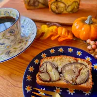 渋皮煮で栗のパウンド|リンリンさん