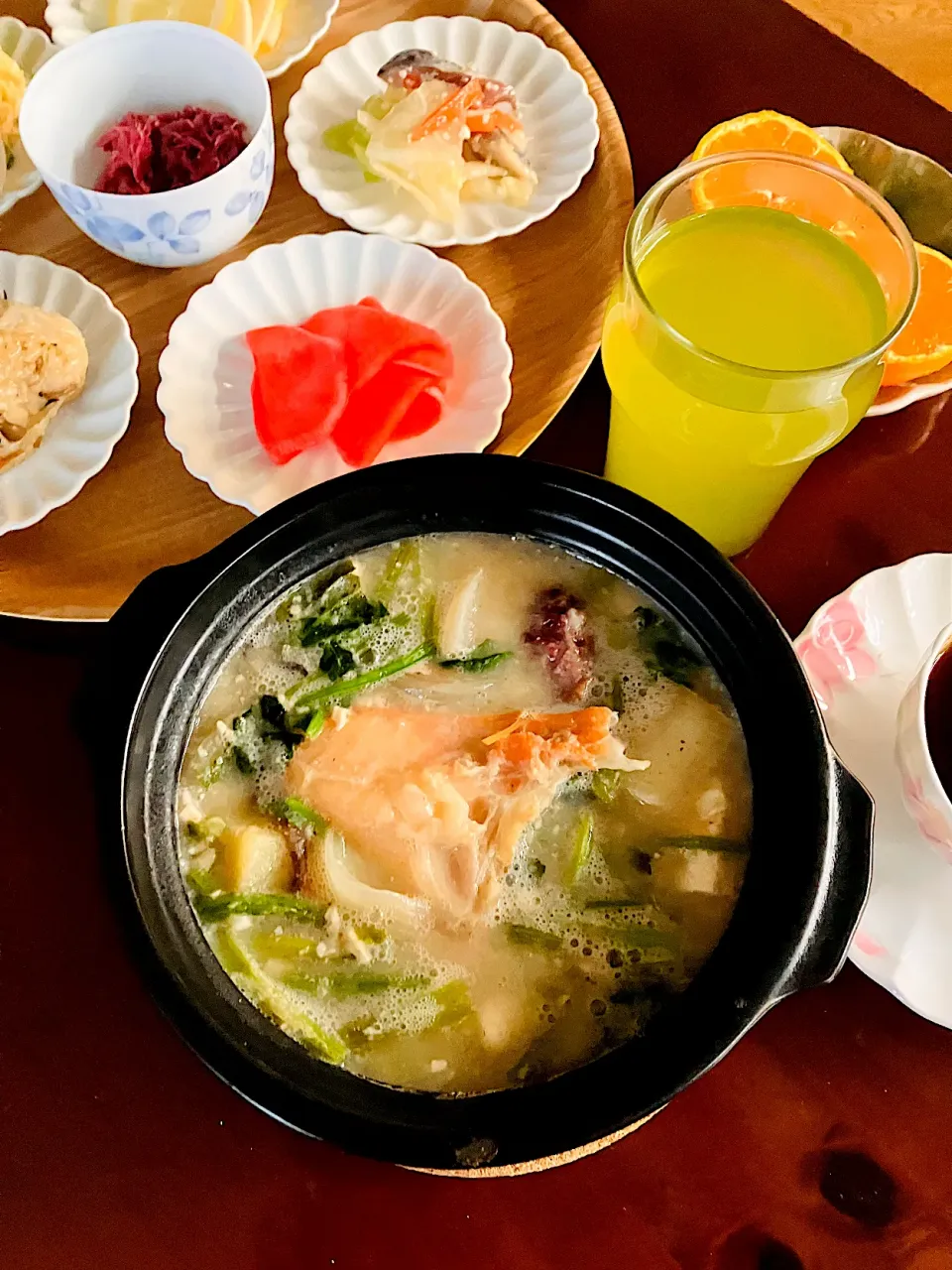 鮭の粕汁で体ぽかぽか^ - ^💖|HAMI69さん