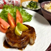 蓮根の挟み焼きステーキ風|sakurakoさん