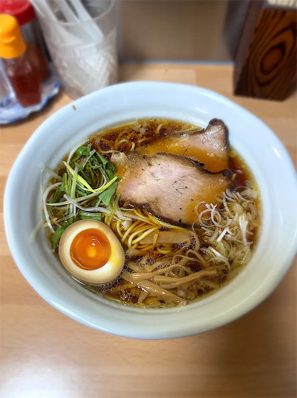 【水曜限定】地鶏醤油らーめん@麺処 帯笑|morimi32さん