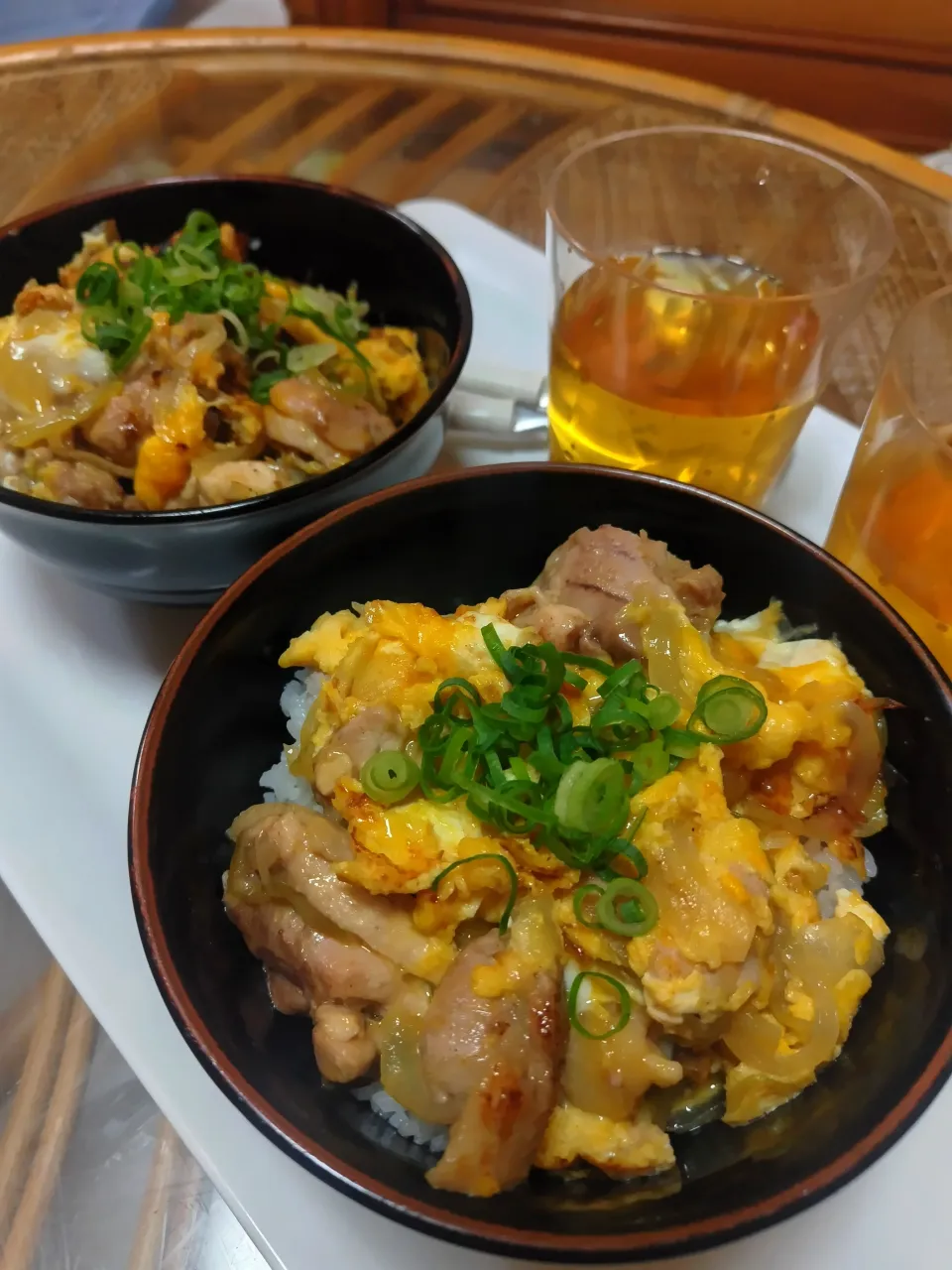 あきたまさんのお料理白だし親子丼真似てみました✨|rikako♪。.:＊さん