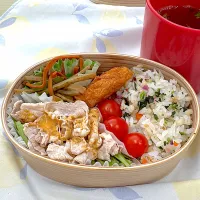 冷しゃぶサラダ弁当|ゆっきーさん