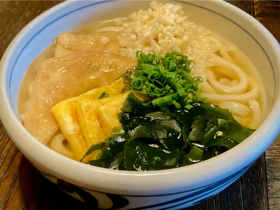 今日の麺好きランチは  「かやくうどん」|mottoさん