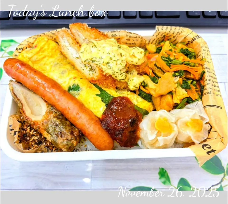 🍱白身魚フライ弁当🍱|TakeBooさん