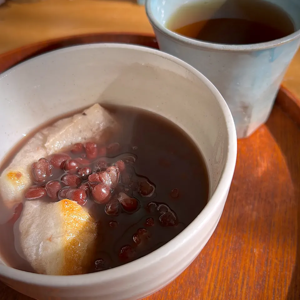 あたたかいおぜんざいでホッとひと息|mokoさん