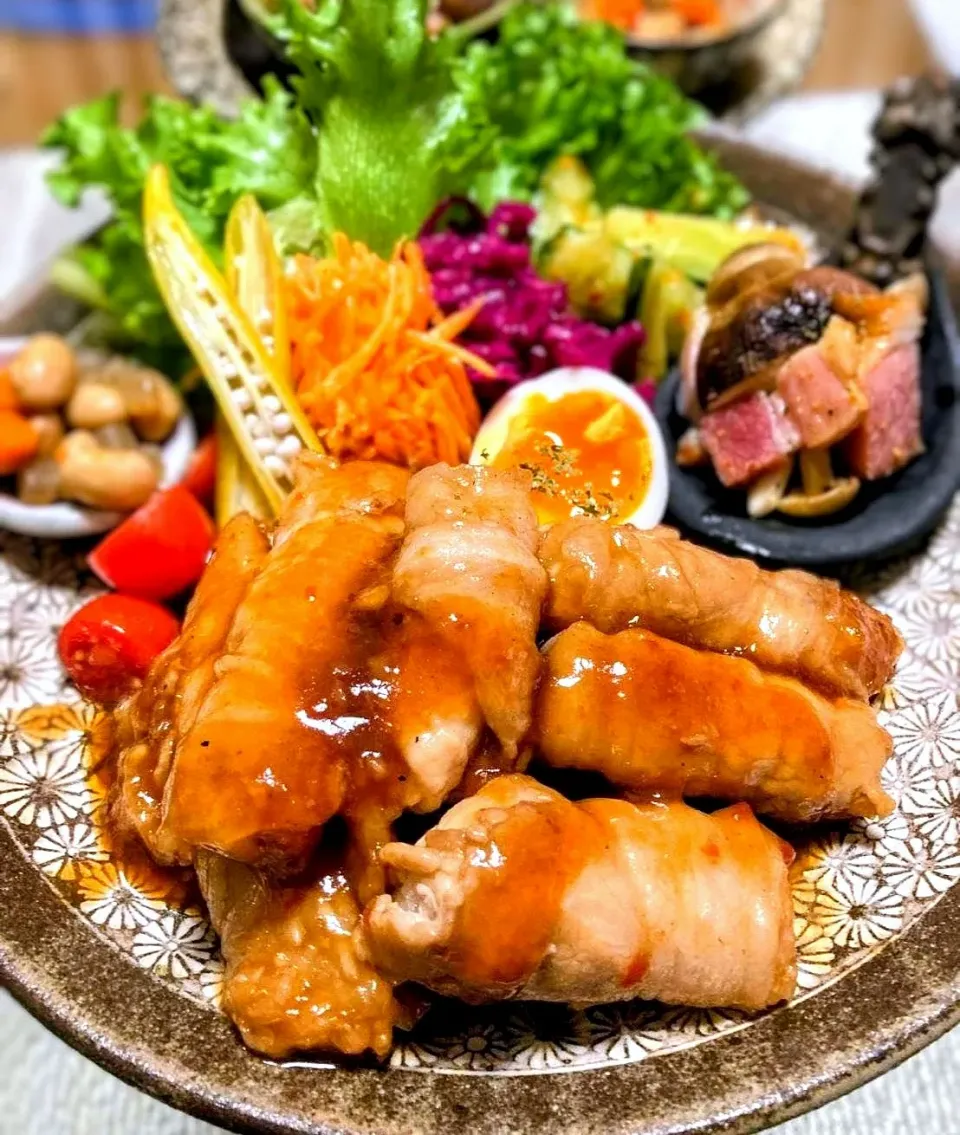 大根餅の豚肉巻き|kaladacafemakumaさん