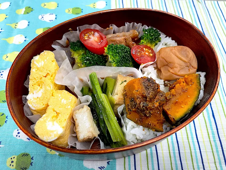 豚肉味噌焼、玉子焼、おばんざい🍱|なお🅿️さん