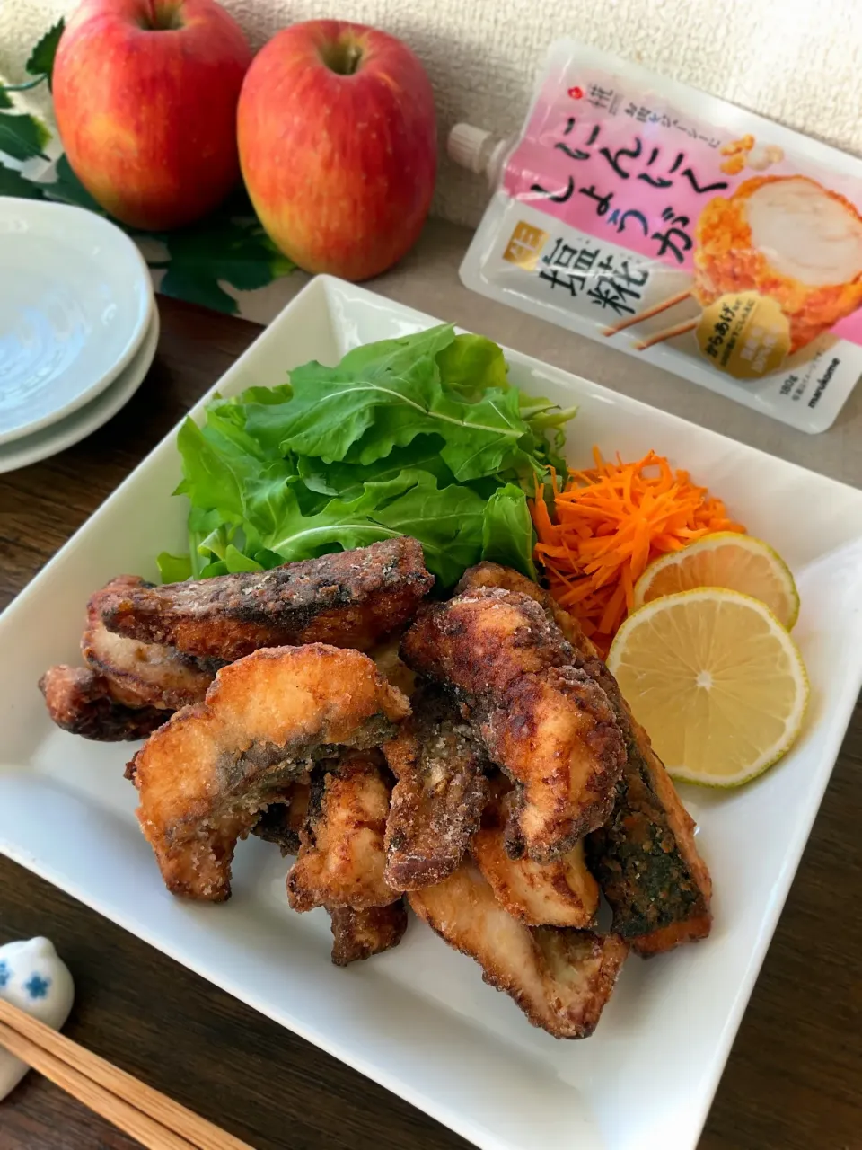 ぼらの唐揚げ|スイーツポテトさん