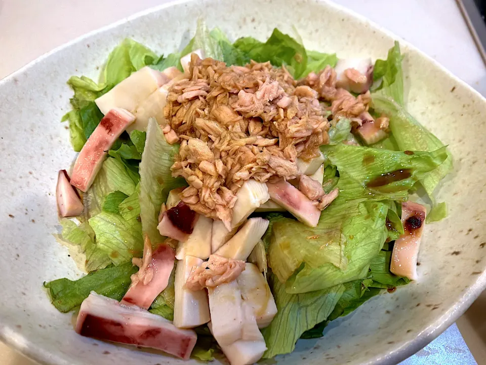 イカとツナのサラダ|meixuziさん