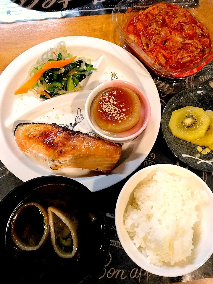 秋鮭塩焼き|山木屋さん