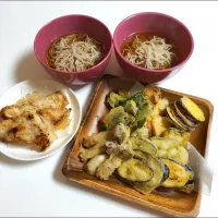 天ぷらそば 夕食メニュー| sakikoさん