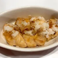 鶏むねの揚げ出し豆腐風|あいこさん