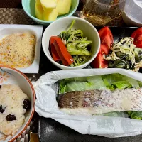 11/26晩ご飯：鯛と白菜の塩麹蒸し|ななみんさん