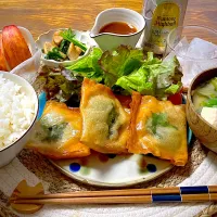 シソ豚チーズ春巻き|ヒヨリ飯さん