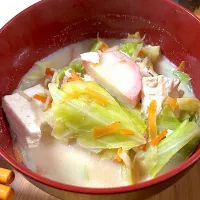 ちゃんぽんスープ|あああさん