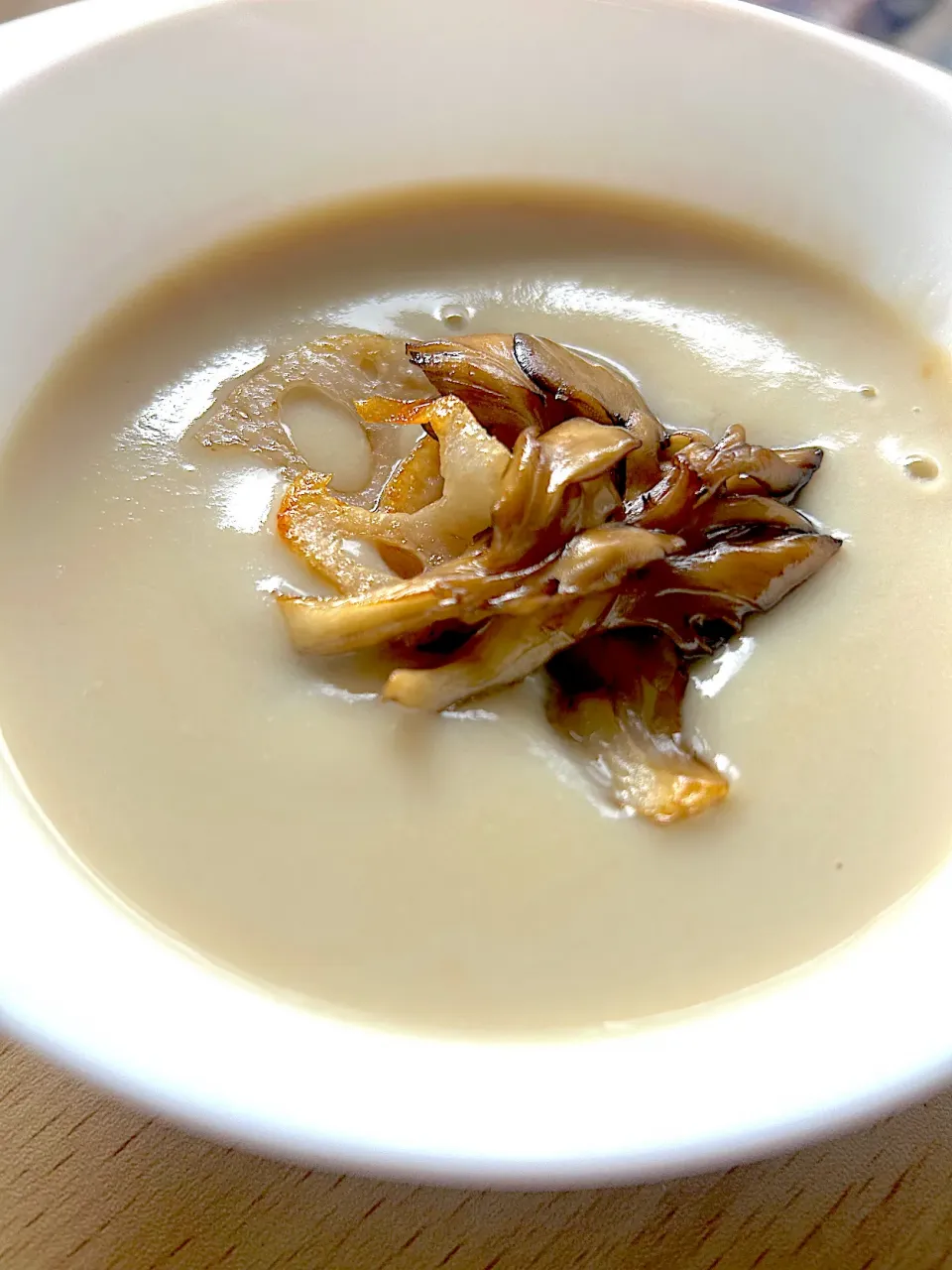 白の豆乳ポタージュスープ🍲|🍊🍒ユッキー🎂🍞🍲さん