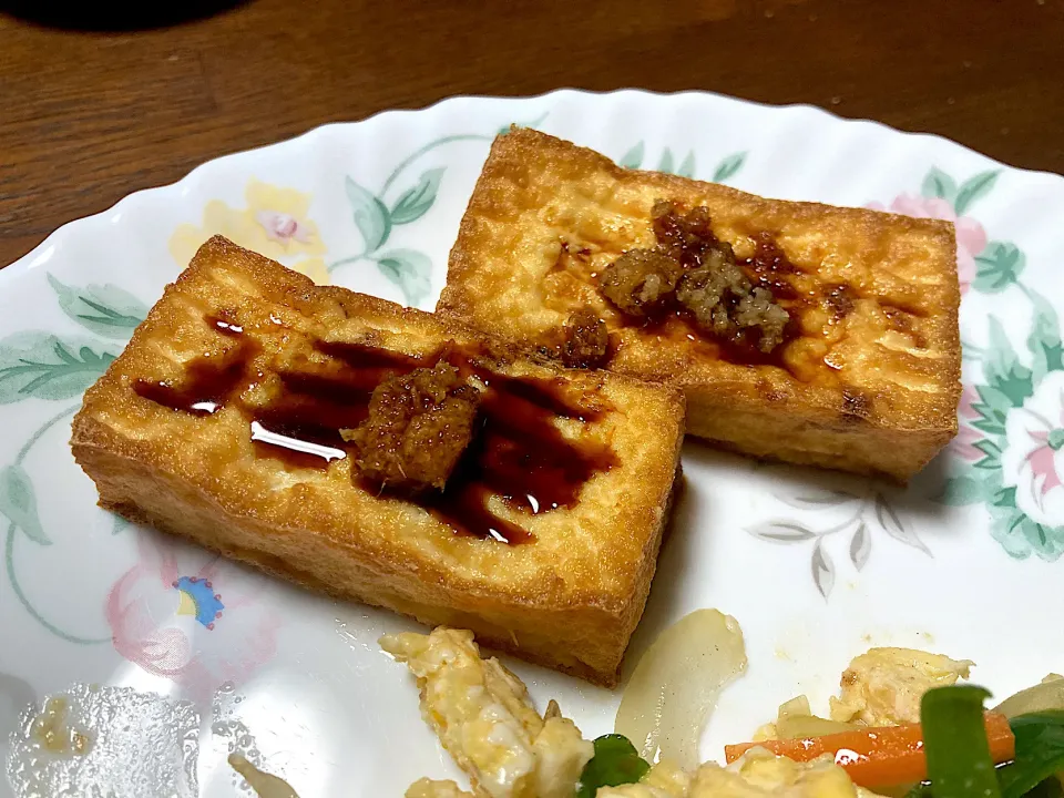 厚揚げステーキ|はっちぃさん