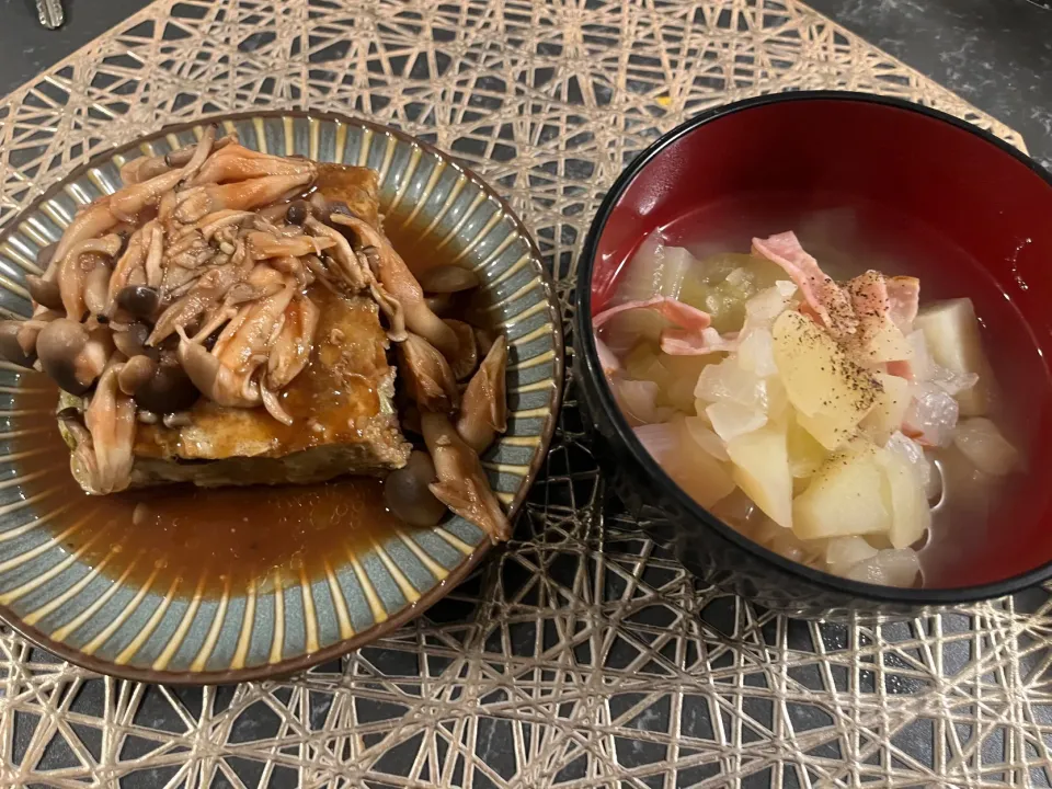 きのこたっぷりミートローフ|たこさん