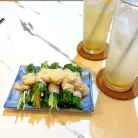 水菜の豚肉巻き⭐️