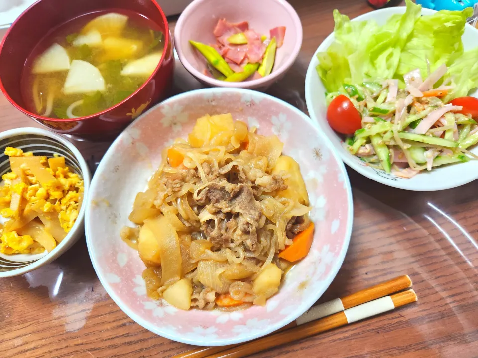 肉じゃがメインごはん♡|みーさん