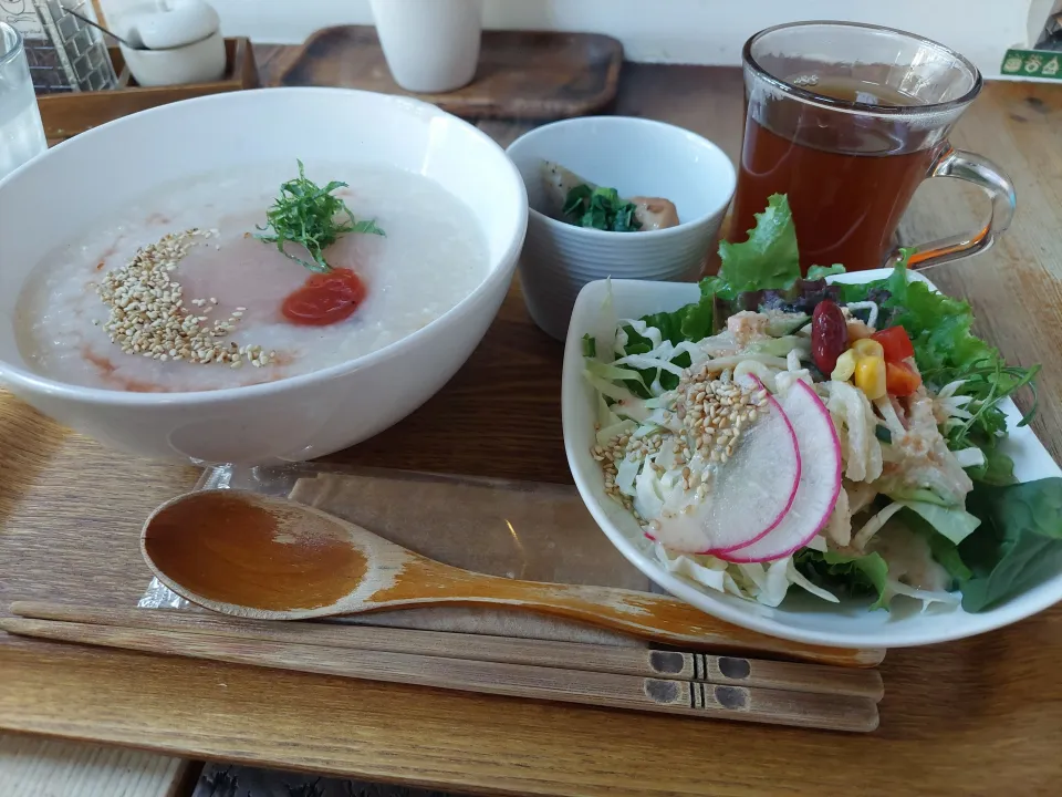 お粥ランチ|shimarirsさん