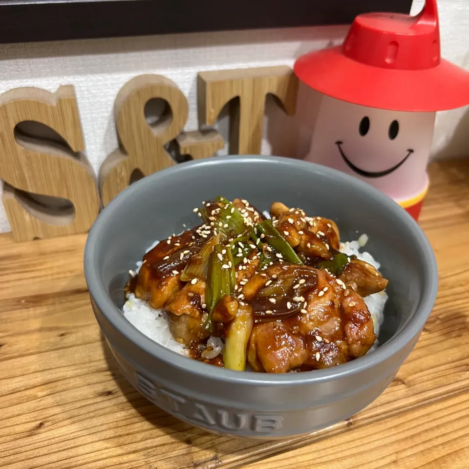 焼き鳥丼|まりもこさん