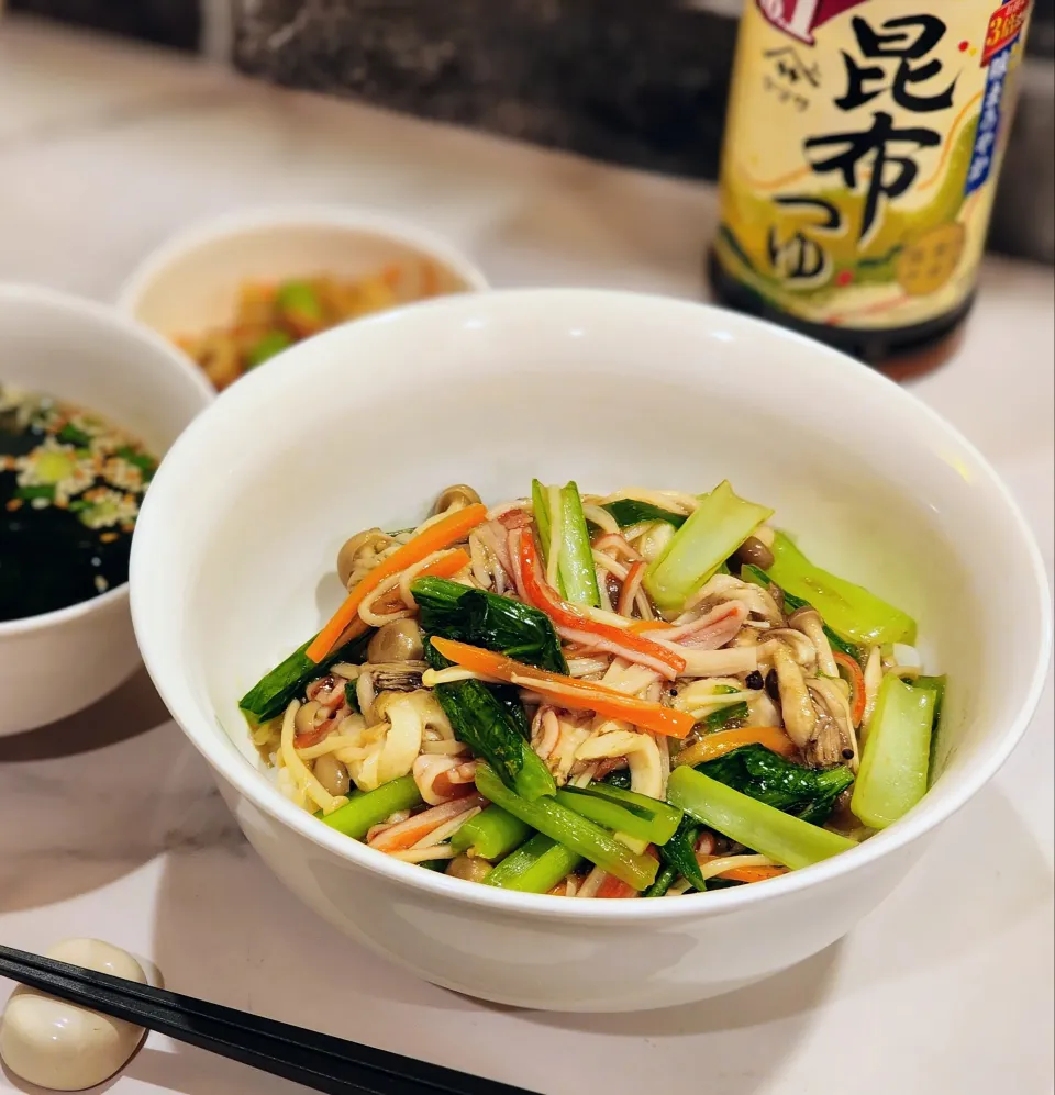 ほぼ野菜あんかけ丼|ひかるさん
