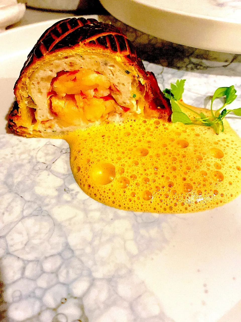 オマールのパイ包み焼き|いぬさん