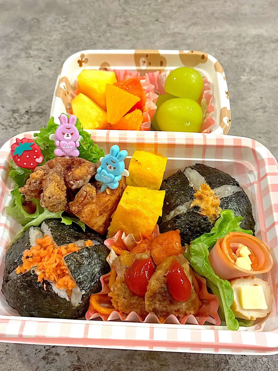 遠足のお弁当🍙|☆マミ☆さん