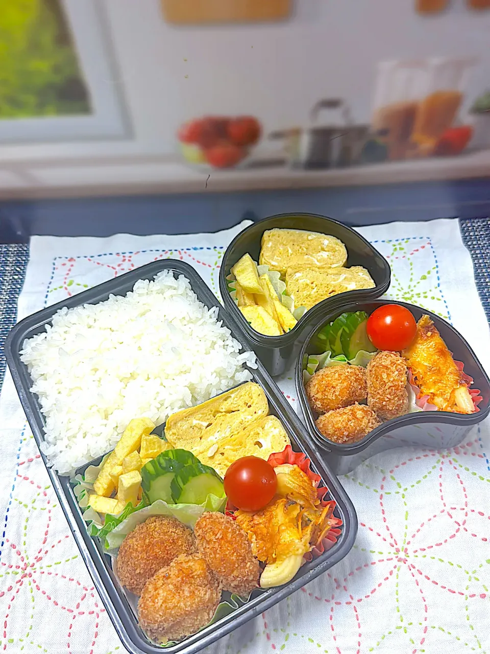 はんぺんエビカツ弁当|アッキーさん