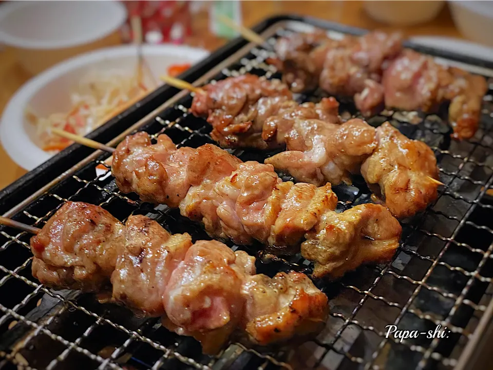 合鴨の串焼き|パパ氏さん