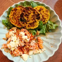 pasta and falafel 🧆|Aegnor jgさん