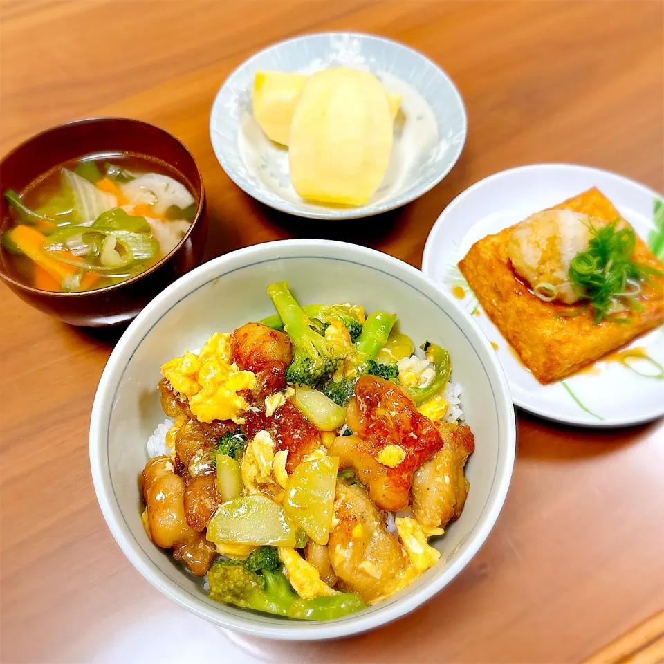 ピリ辛甘酢親子丼|teritamagoさん