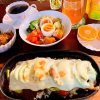 スパイスカレーアボカド🥑チーズ焼き😋|HAMI69さん