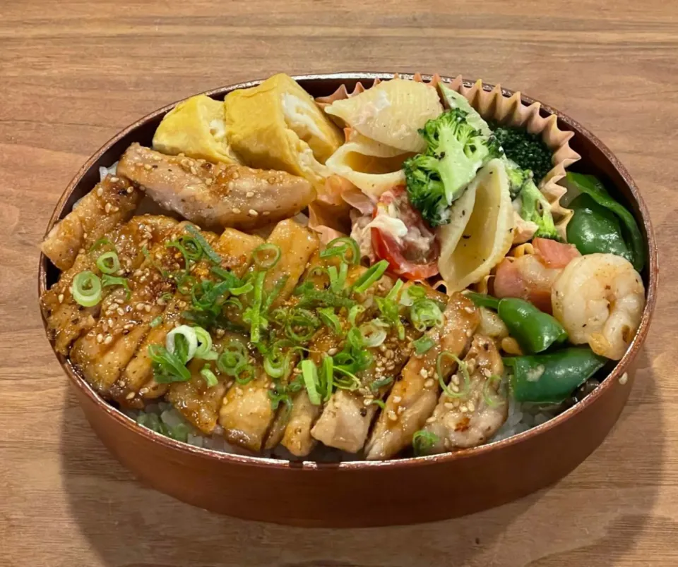 豚照り焼きスタミナしかない弁当|michikaさん