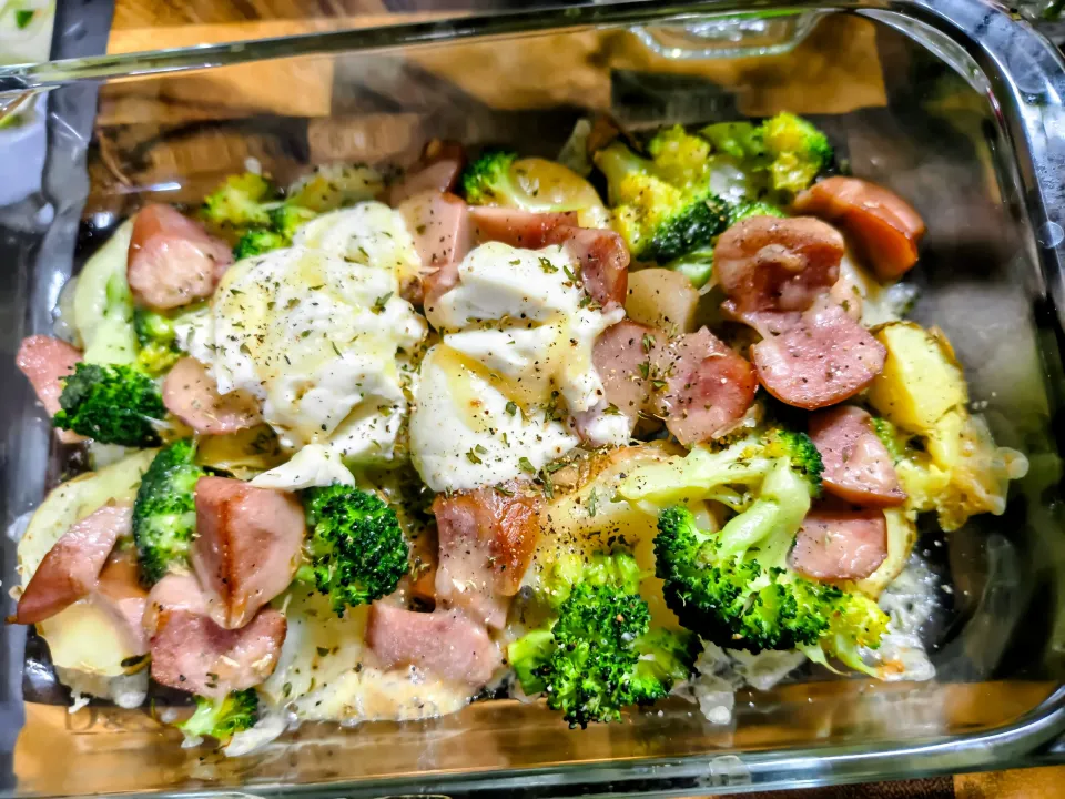 残り食材消化の雑なポテトグラタン|橘葵さん