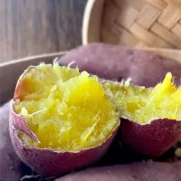 せいろで蒸かし芋♨️シルクスイート🍠