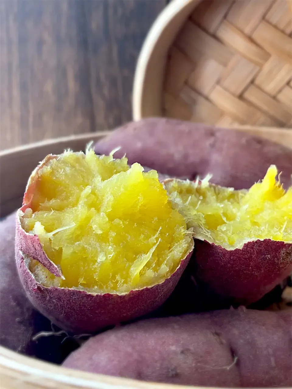 せいろで蒸かし芋♨️シルクスイート🍠|9421beruさん